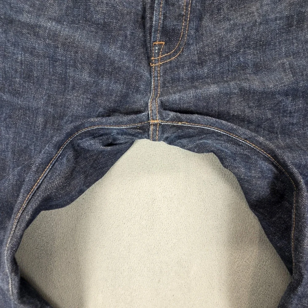Gap Selvedge Jeans Mens‎ Blue Indigo Raw Slim Fly Fits 30x30